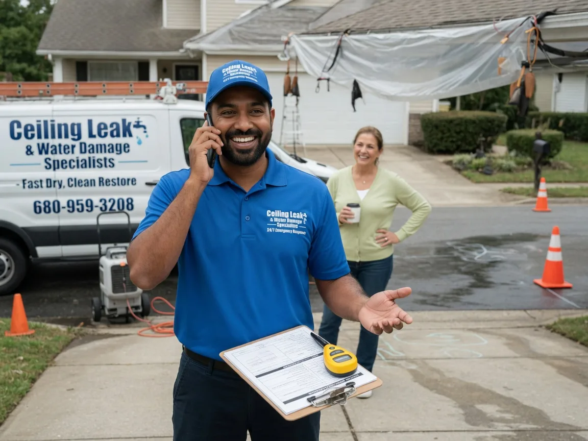 Ceiling Leak Cleanup Saint Paul Park, MN FAQs
